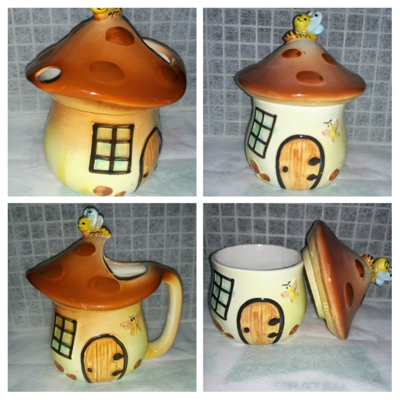 Sugar and creamer set - Picture 3 of 7